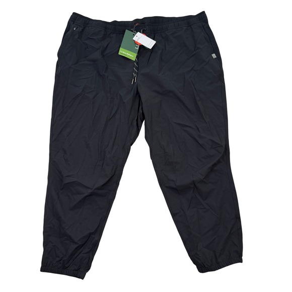 LL Bean Other - NEW LL Bean Mens Jogger Pants XXXL 30" Classic Black Bs Multisport Sorona 515097